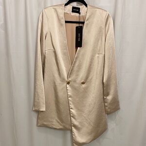 Do+Be Satin Blazer NWT Small